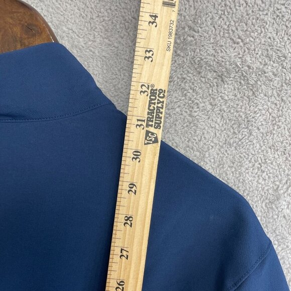 NWOT 32 Degrees Heat Men's XL Navy Full-Zip Jacket Windbreaker Mock neck - Picture 4 of 10